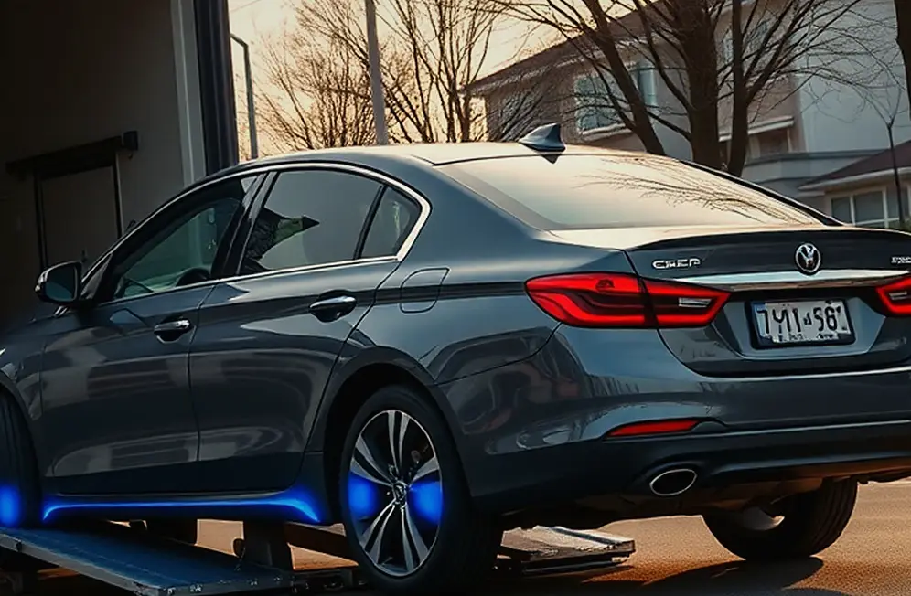 마포 공덕동 BMW 5시리즈 장기렌트 작업 전후 1